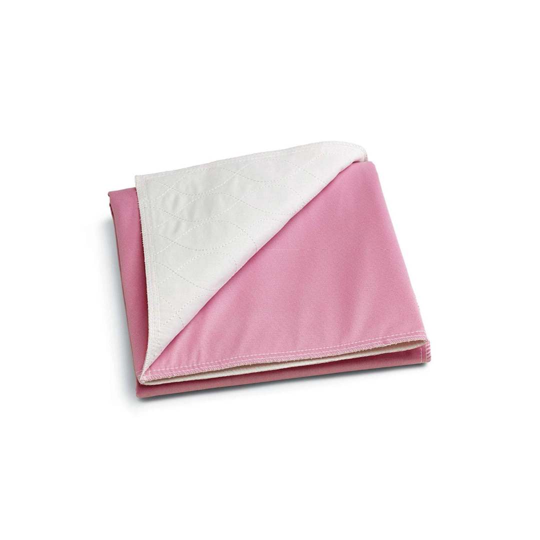 Medline Sofnit 300 Waterproof Reusable Underpads - Pink & White