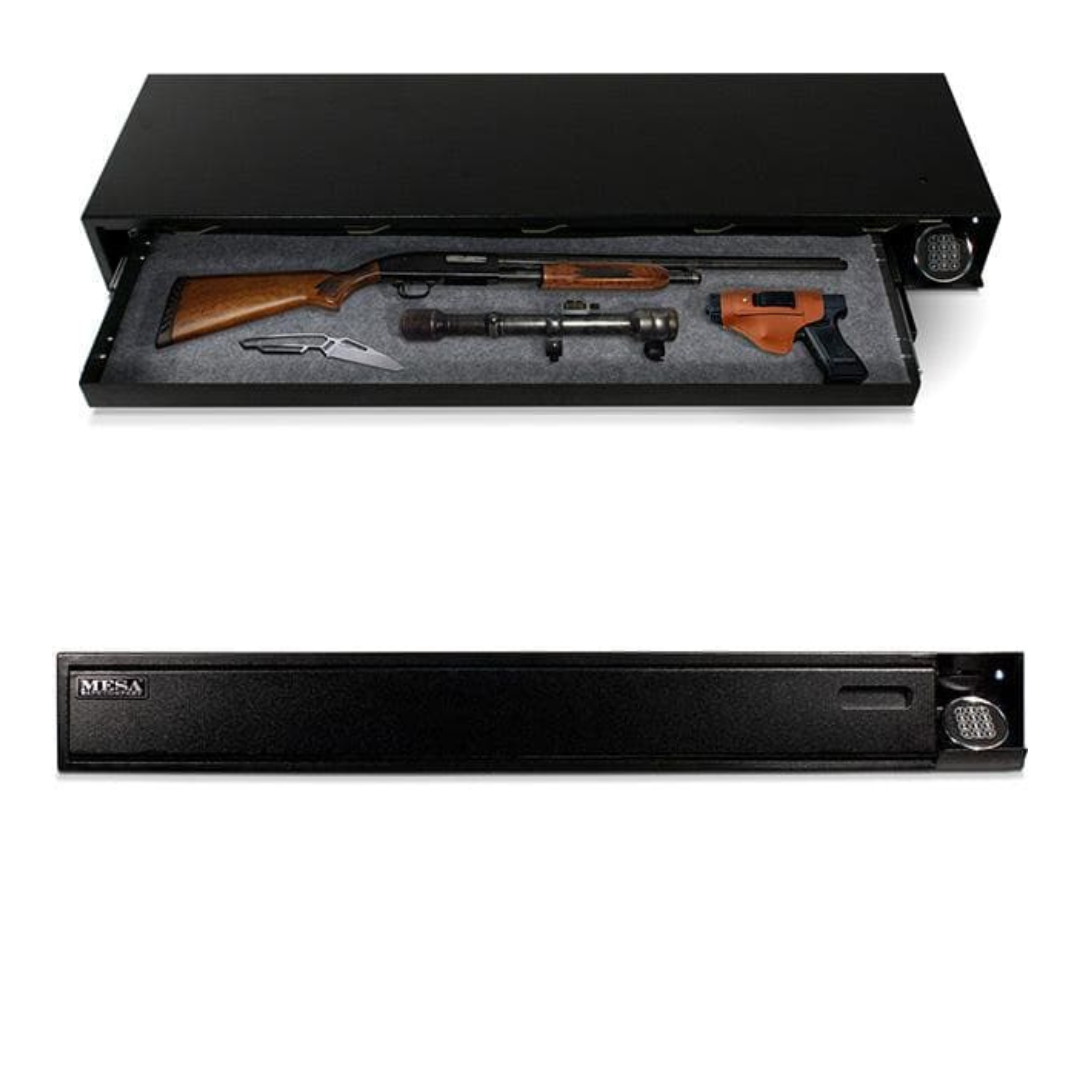 Mesa Safes Under-Bed Electronic Gun Safe - Holds Multiple Guns