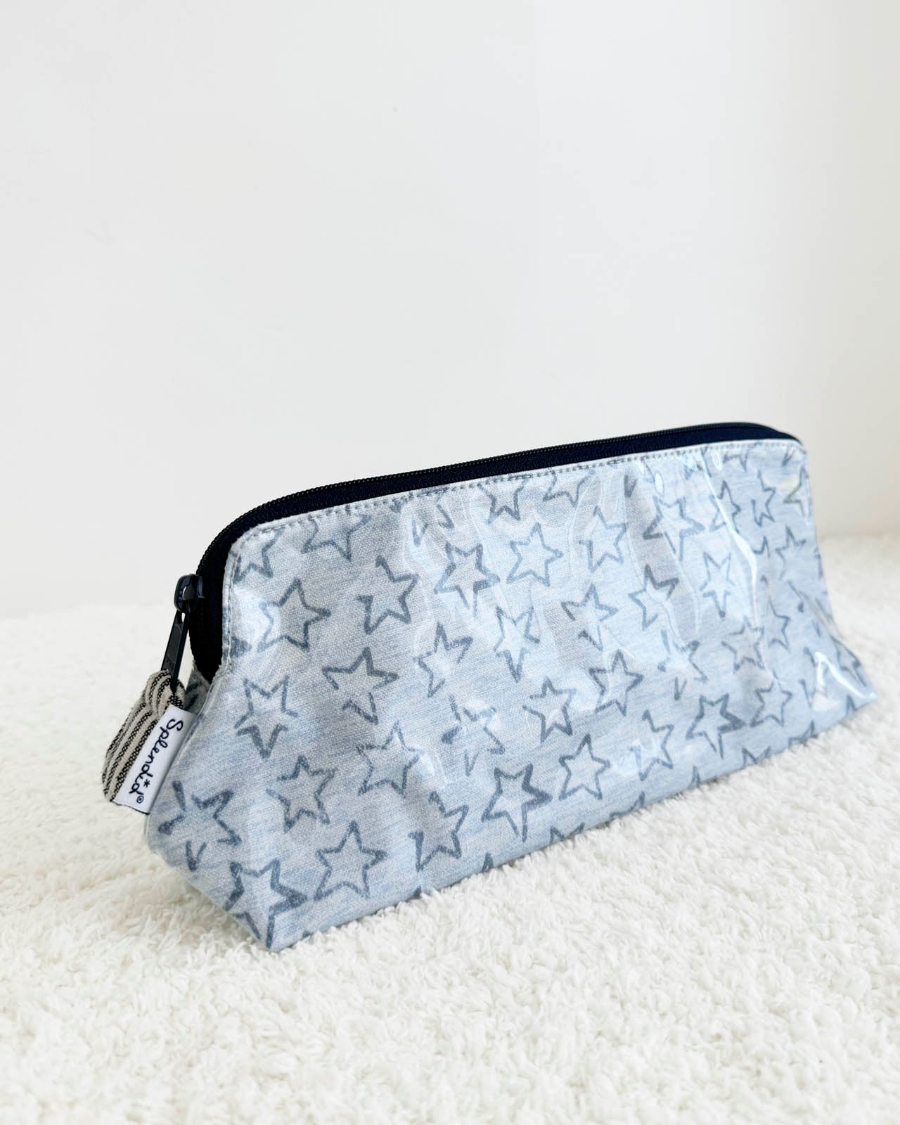 Small Blue Star Makeup Bag